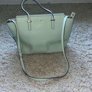 KATE SPADE NEW YORK Saffiano Leather Handle Bag